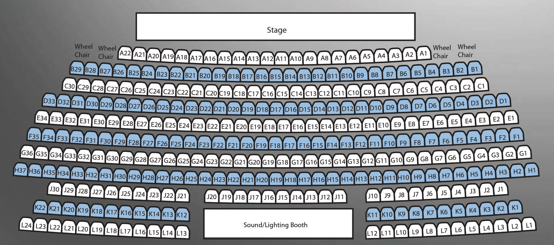 GILT Seating Chart